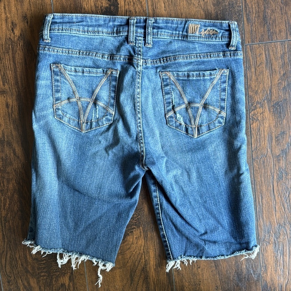 Kut From The Cloth size 10 Denim Stretch Shorts (F9) - Picture 6 of 8